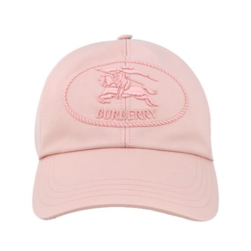 BURBERRY騎士標誌棒球帽(粉色)