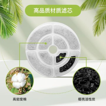 亞馬遜爆款適配于Kastty和SIBAYS的寵物飲水機濾芯海綿