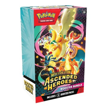 寶可夢 MEGA EVOLUTION ASCENDED HEROES BOOSTER BUNDLE 美版 未拆封