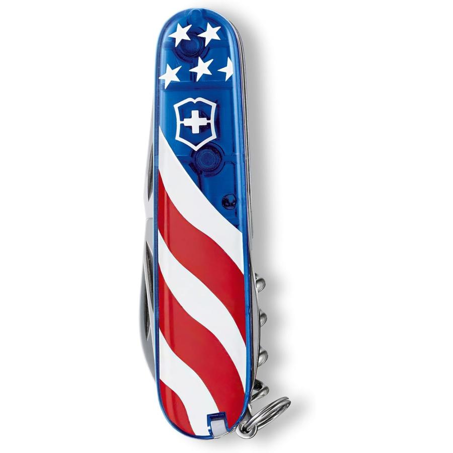 Victorinox Swiss Army Super Tinker Pocket Tool US Flag Translucent　並行輸入品