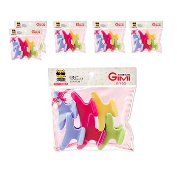 GIMI 吉米 綺麗髮夾組  K-902  顏色隨機  6組