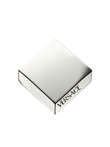 Versace - Mosaic Logo ring - women - Metal - 9 - Silver