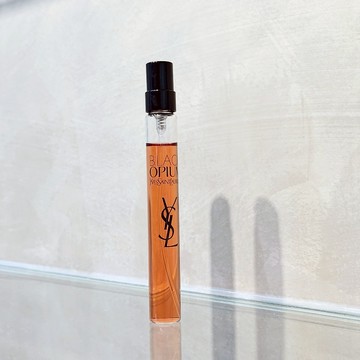 YSL Black Opium黑鴉片女性淡香精(10ml)/東方花香調/粉紅胡椒/橙花/茉莉/杏仁/雪松