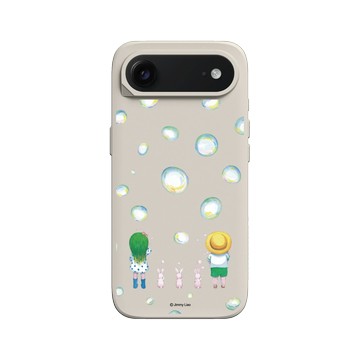 iPhone Air SolidX 貝殼灰 - 幾米 Jimmy Liao - 兔子系列-歡樂時光