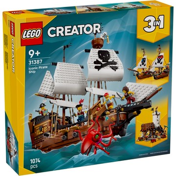 [樂享積木] LEGO 31387 經典海盜船 創意百變三合一系列