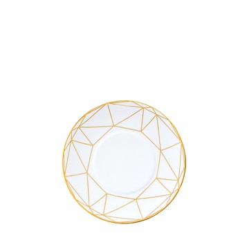 Prouna Gem Cut Bread & Butter Plate