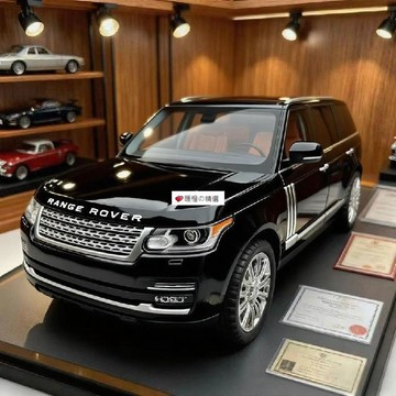 可開發票☆桃園出貨💕&合金車模路虎攬勝越野車模型送男孩子節假日禮物車載收藏桌面擺件