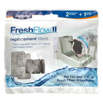 Petmate 電動飲水機濾心組 替換濾心 雙重過濾系統  1組