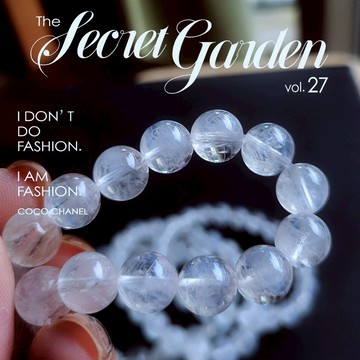 ⭕藍針⭕藍針水晶手串 天使羽毛水晶 藍霧水晶 水晶中的珍品 遺留在人間的天使之翼 異象水晶  水晶手串 水晶手珠