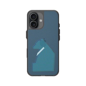 iPhone 17 Clear (相機按鈕) 酷墨灰 - The Wildlife Collection 動物野境系列 - 台灣黑熊 - 線條版