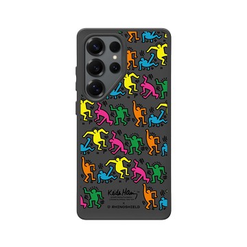 Galaxy S25 Ultra SolidSuit 黑 - Keith Haring - 跳舞的人