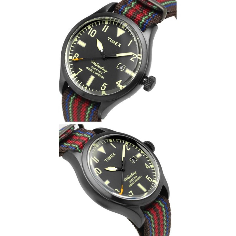 TIMEX タイメックス 腕時計 WATERBURY メンズ ナイロン ナトーベルト