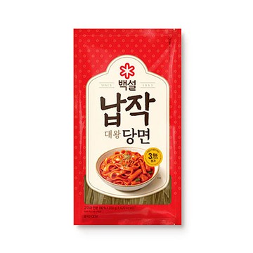 韓國CJ 白雪韓式寬板條 300G(包裝隨機出貨)