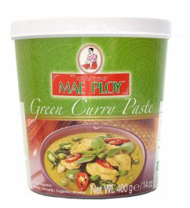 グリーンカレーペースト 400g 〔MAE PLOY〕   タイ料理 タイカレー 料理の素 PLOY（メープロイ） ココナッツ エスニック料理 ココナッツ