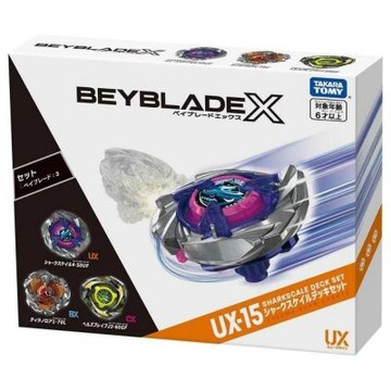 戰鬥陀螺 UX-15 鮫鯊狂鱗改造組 BEYBLADE X BB98243 台灣版附QRCODE