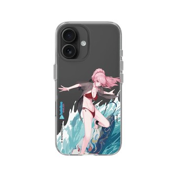 iPhone 16 Clear Case（相機按鈕） 透明 - 森美聲 Mori Calliope - 好嗨森！
