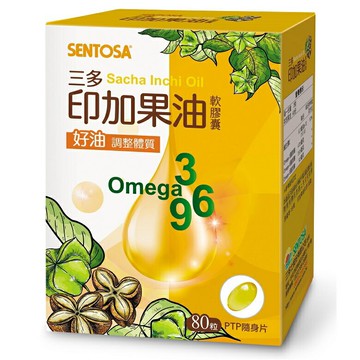 三多 印加果油軟膠囊(80粒/盒) [大買家]