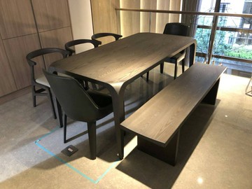 Zen Forest-Aquila鷲尾榫/燕尾榫梣木實木餐桌