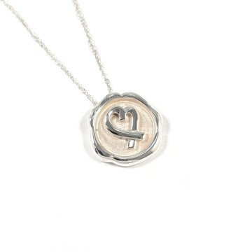 【日本直郵 中古美品】蒂芬妮 TIFFANY&Co. 項鍊 Loving Heart Paloma Picasso 封蠟印章 925 銀 飾品