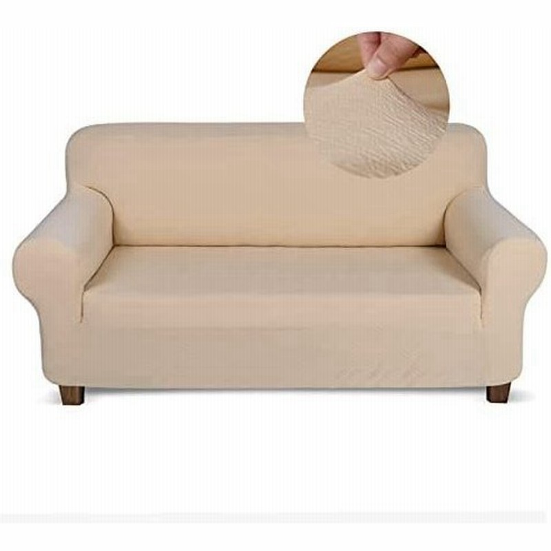 Havargo ソファーカバー 2人掛け 肘付き 厚手改良 そふぁーかばー 撥水加工 伸縮性よい ソファー掛けカバー ベージュ 2人がけ厚手 通販 Lineポイント最大0 5 Get Lineショッピング