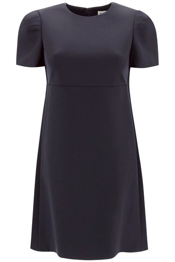 Alexander McQueen - Abito Corto In Gabardine