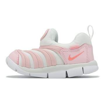 Nike 童鞋 Dynamo Free TD 小童 學步鞋 毛毛蟲鞋 粉紅 無鞋帶 休閒鞋