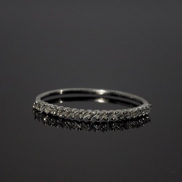 18K金長型鑽石戒指 The Diamond Baguette Band Ring