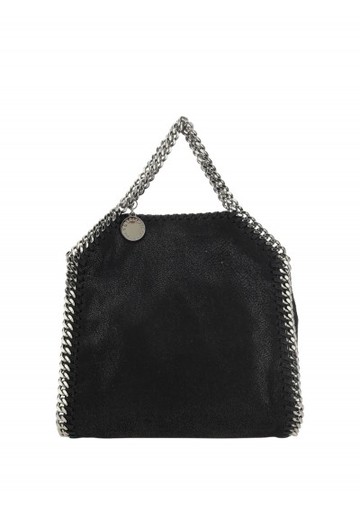Stella Mccartney - Tiny Shaggy Tote Bag - Womens - Black