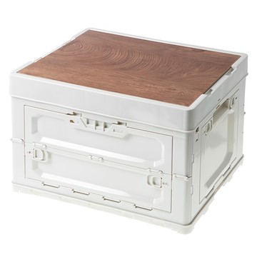 comet 可摺疊四開露營箱桌  50cm  50 x 35.5 x 32.5cm  白色