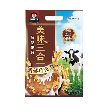 桂格濃郁巧克力美味三合一 28g X10