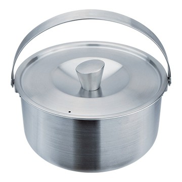 MiyAco 米雅可 經典 316不鏽鋼 五層複合金 可提式調理鍋 附蓋  18cm  銀色  1個