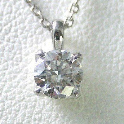 ターコイズ トルコ石 ネックレス ペンダント ダイヤモンド 0.15ct