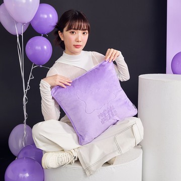 【OUTDOOR】寶可夢Pokemon-百變怪抱枕-紫色 ODGO23Q16PL