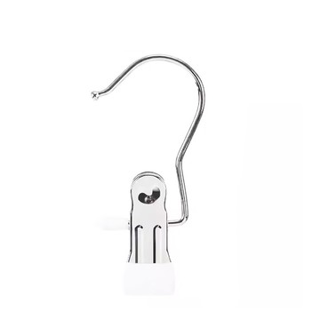 SHIMOYAMA 霜山 浸膠襪子晾曬夾 5個  白色  1組