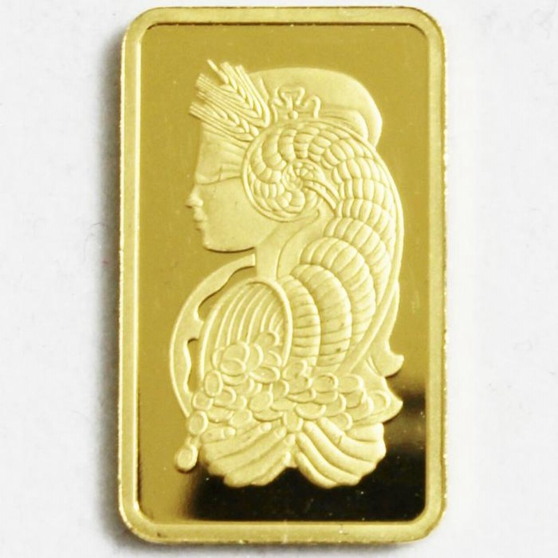 K24 インゴット 5.0g ペンダントトップ[] K24Fine Gold Ingot