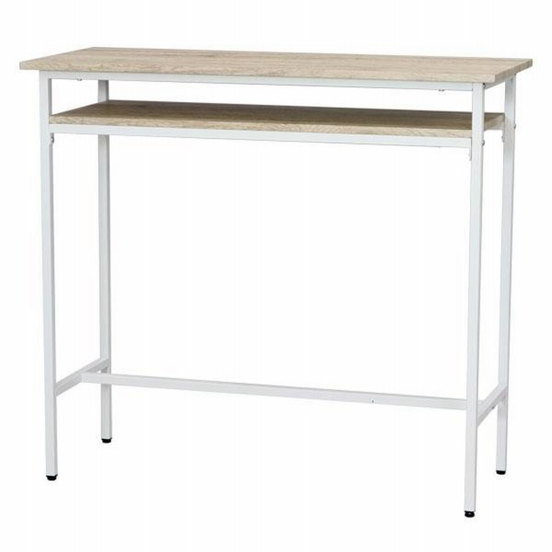 ハイテーブル ホワイト SHシンプルテーブル W1400xD700 ホワイト／GN&OR&WHキャップ付 Z