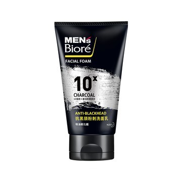 MEN'S Biore抗黑頭粉刺洗面乳  100g  1條