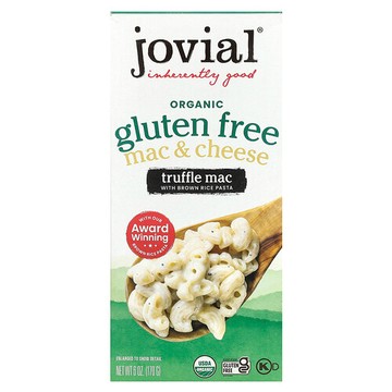 Jovial, 有機無麩質乳酪通心粉，松露通心粉，6 盎司（170 克）