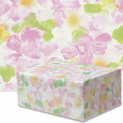 包装紙 ソフィア 四六半才 100枚 おしゃれ ラッピングペーパー 花柄 プレゼント ギフト 業務用 包装資材 幅753 長さ525mm 通販 Lineポイント最大get Lineショッピング