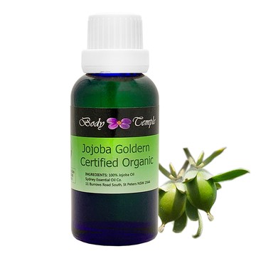 Body Temple 100%有機黃金荷荷巴油-首壓30ml (Golden Jojoba virgin)