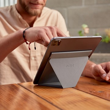 美國MOFT SNAP 磁吸款隱形平板支架 - 海島藍