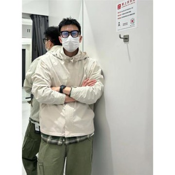 【式衣間499！男女同款】秋冬情侶款連帽防風防水夾克外套464918