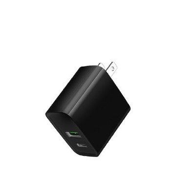 【MCK】MCK-U220 20W 雙孔快充充電器 黑色