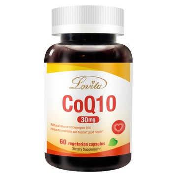 Lovita愛維他 輔酵素Q10素食膠囊 30mg 60顆/瓶 全素