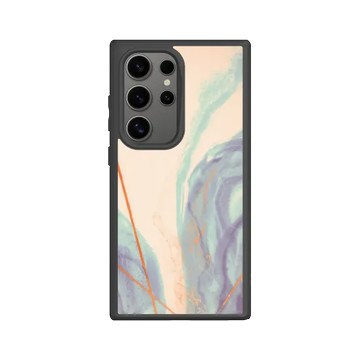 Galaxy S24 Ultra SolidSuit 黑 - 石紋與渲染 / Marble & Dreamy Gradient - 幻境