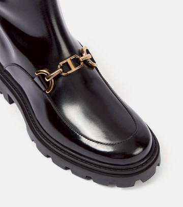 Tod's Patent leather Chelsea boots