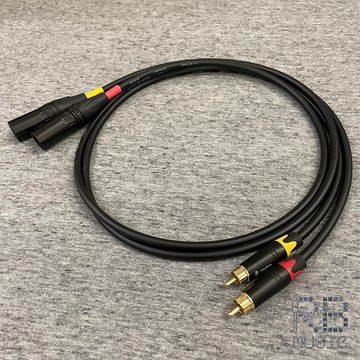 【RB MUSIC】Canare L-2T2S RCA to XLR 公頭 訊號線 手工 導線 DJ線 L 2T2S