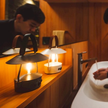 日本MoriMori LED Lantern MINIMO 無尾熊智慧感應燈 - 灰色