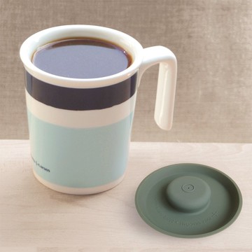小海軍親親馬克杯+矽膠杯蓋 -P+L杯組(台灣製可微波烤箱)