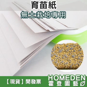 【隔日到貨】育苗紙 種菜紙 無土栽培 種植紙 豆芽育苗盤 種菜工具 種子防漏 吸水保濕 芽菜盤【HOMEDEN霍登園藝】